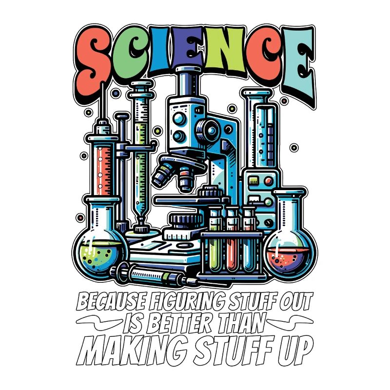 STEM Teacher Science Because Figuring Technology