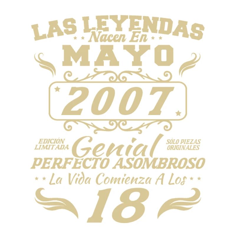 Mai 2007 Vintage Geburtstagsgeschenk