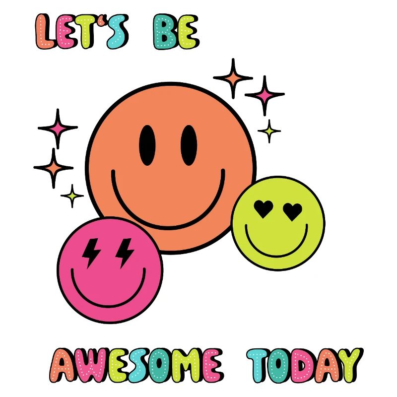 Lets be AWESOME today - Geschenkidee - Geschenk