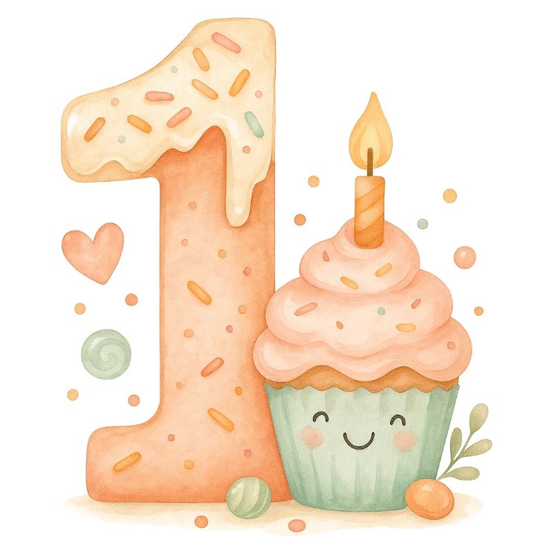 cupcake birthday / Geburtstag