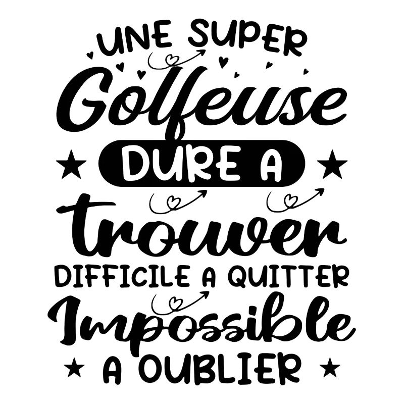 Une Super Golfeuse - Cadeau golfeuse