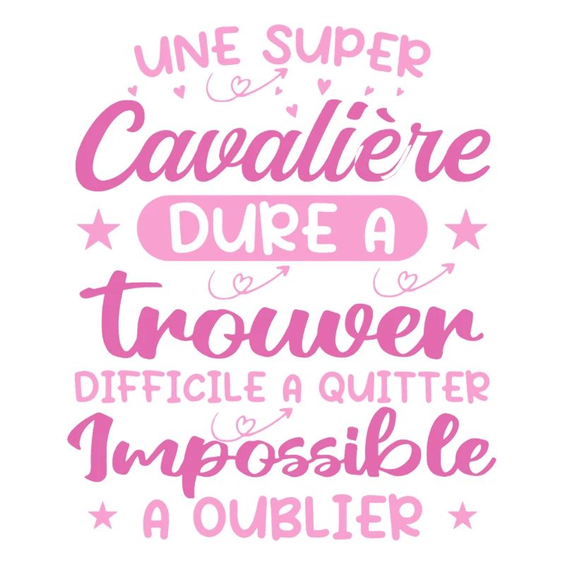 Une Super Cavalière - Cadeau cavalière