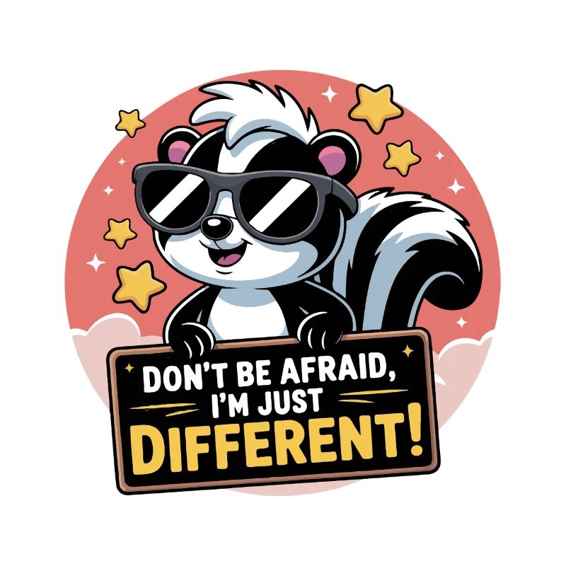 SKUNKS DON T BE AFRAID