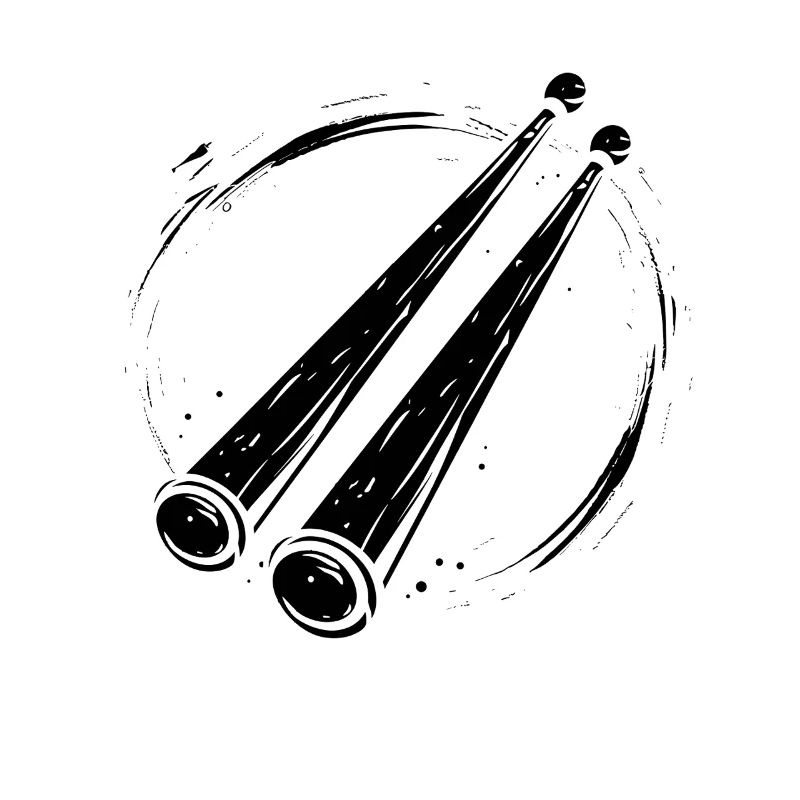 Drumsticks Drawing