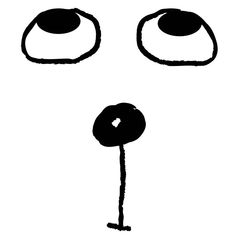 Drôle de visage de chat