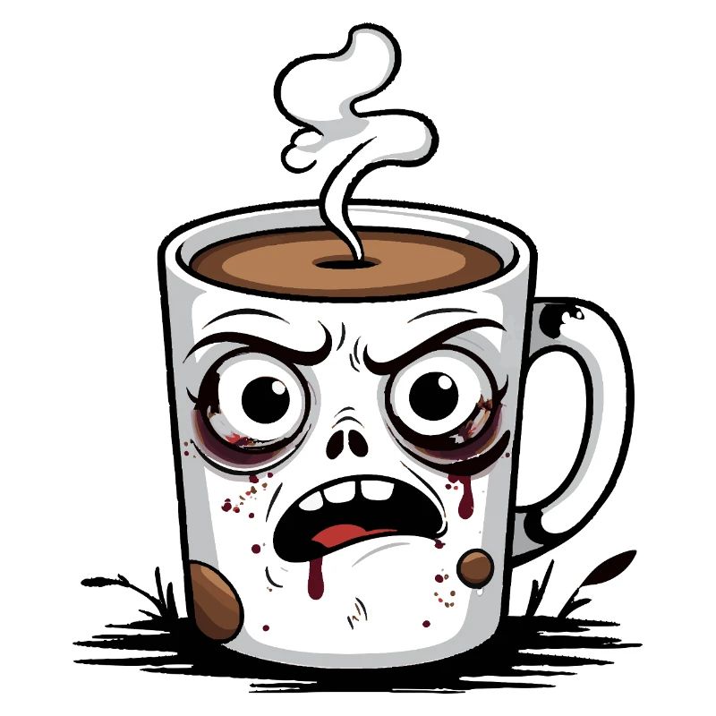Zombie-Kaffeetasse