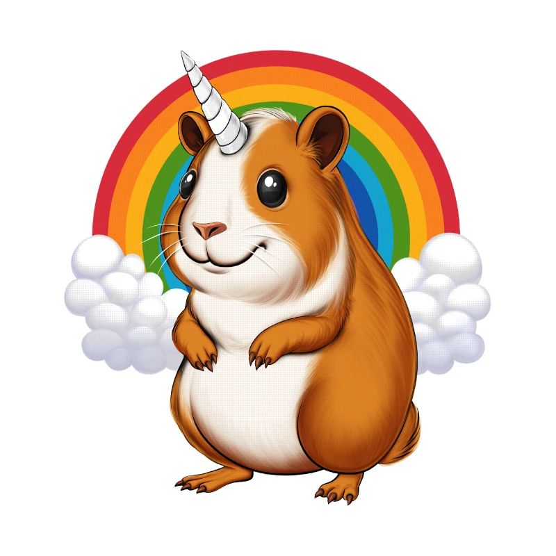 Cochon d'Inde Licorne