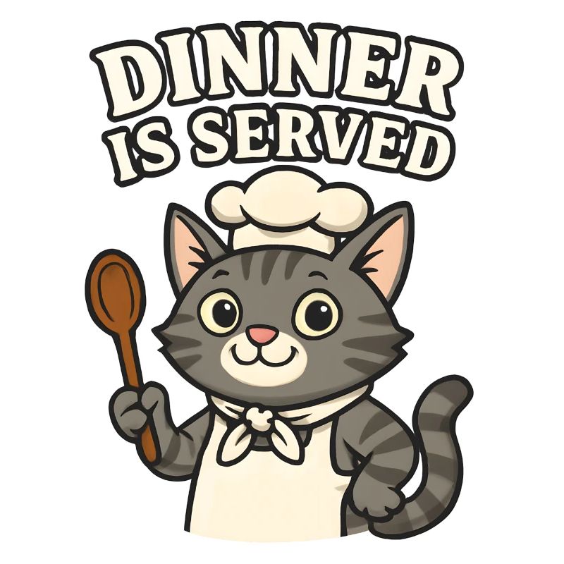 Cook Cat – Dinner is Served