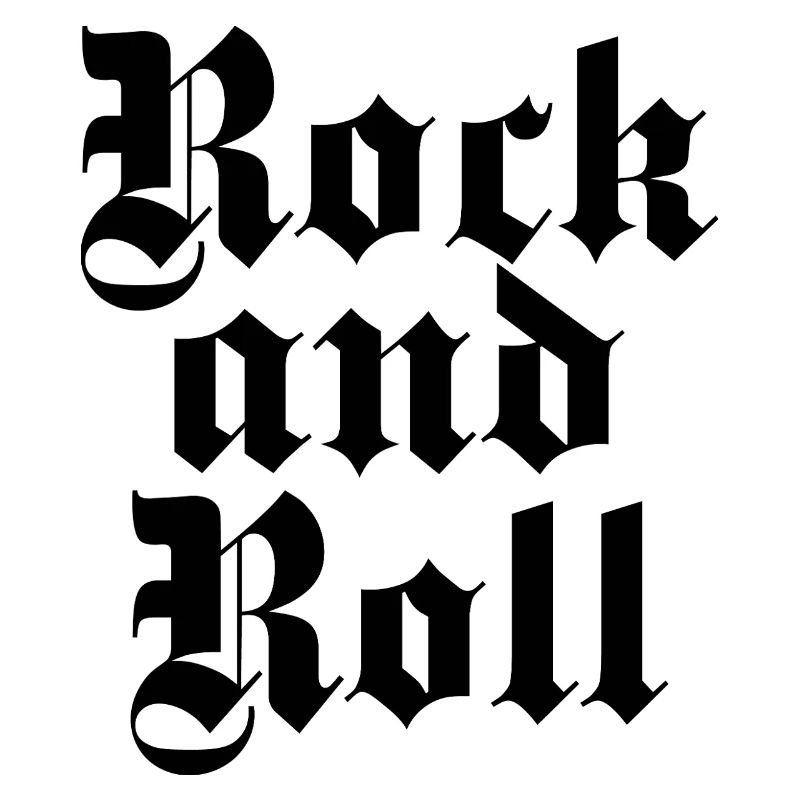 Conception du logo GPTHIC Rock and Roll.