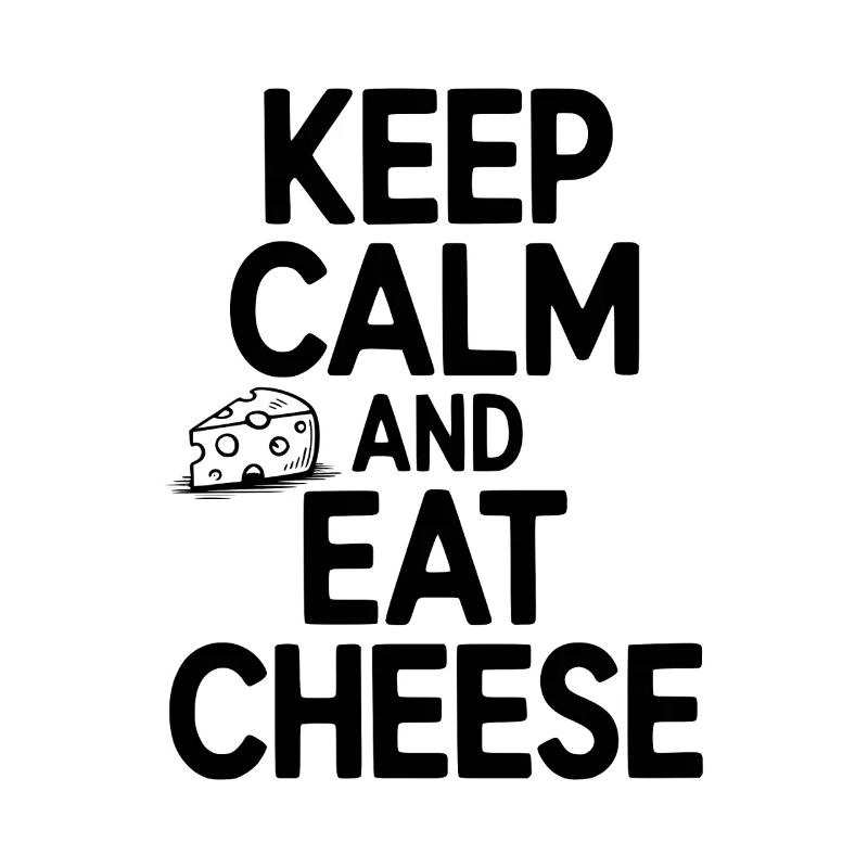 Keep Calm and Eat Cheese