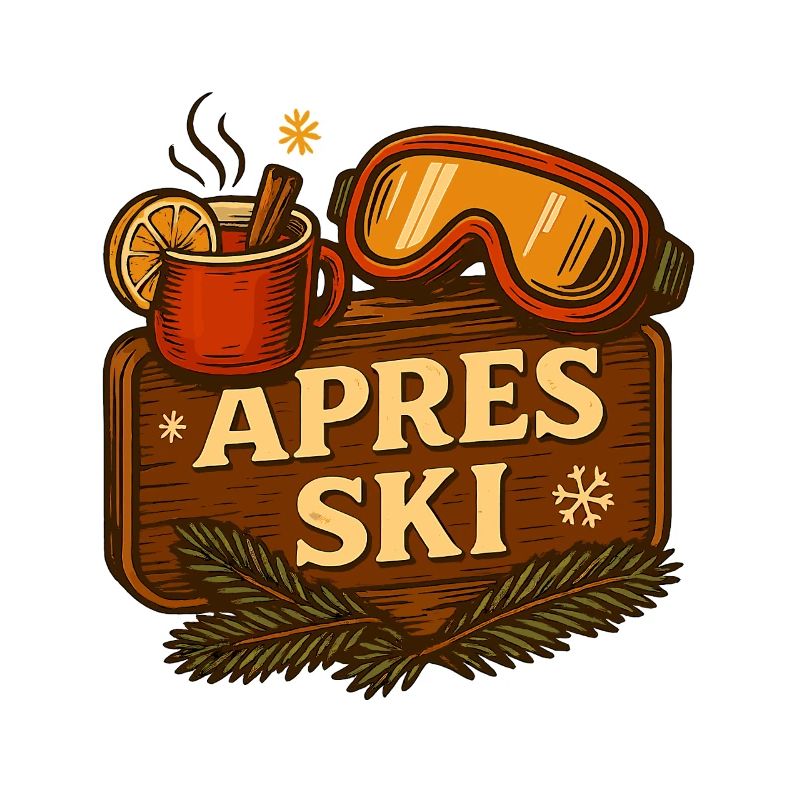 Après ski - mulled wine & ski goggles
