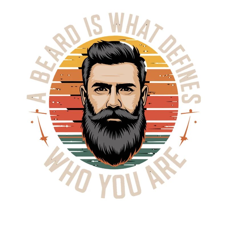 Ein Bart Definiert Wer Du Bist Retro Style