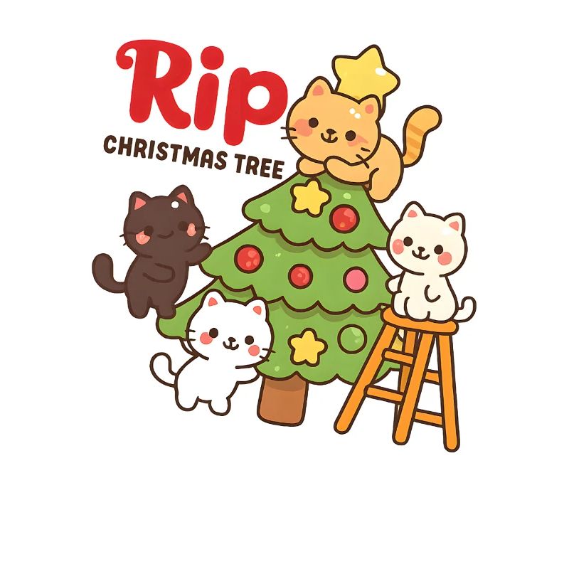 RIP Arbre de Noël Chats, Chatons
