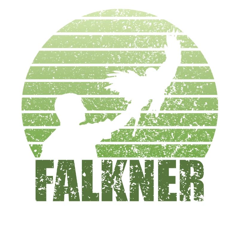Falkner Grunge Style mit Greifvogel