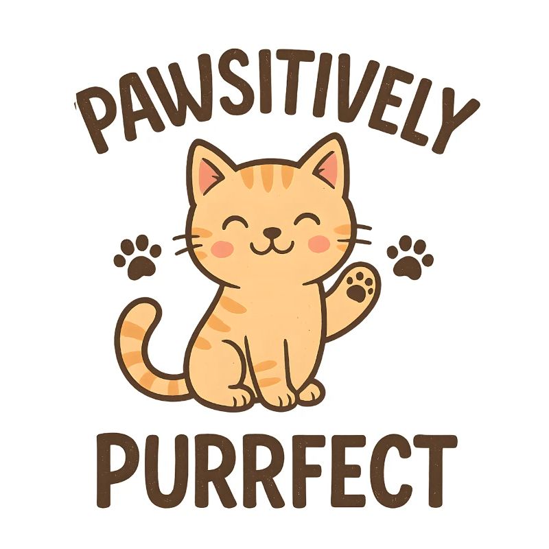 Conception Pathsitively Purrfect Cat