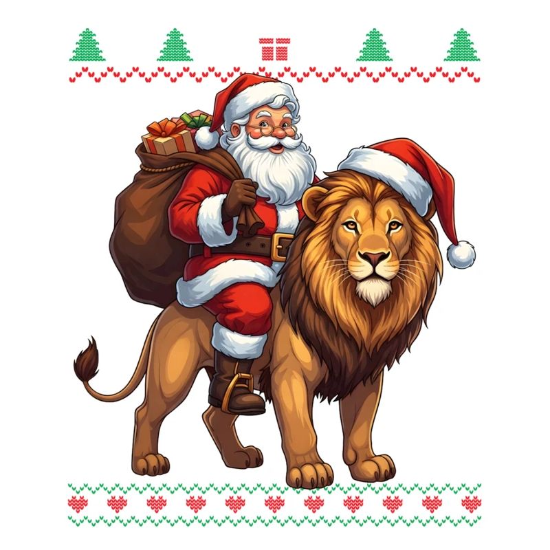 Fun Ugly Santa Weihnachtspullover