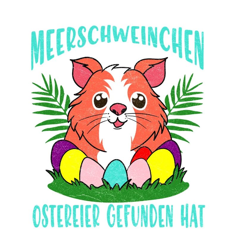 Guinea Pig Easter Eggs Parade