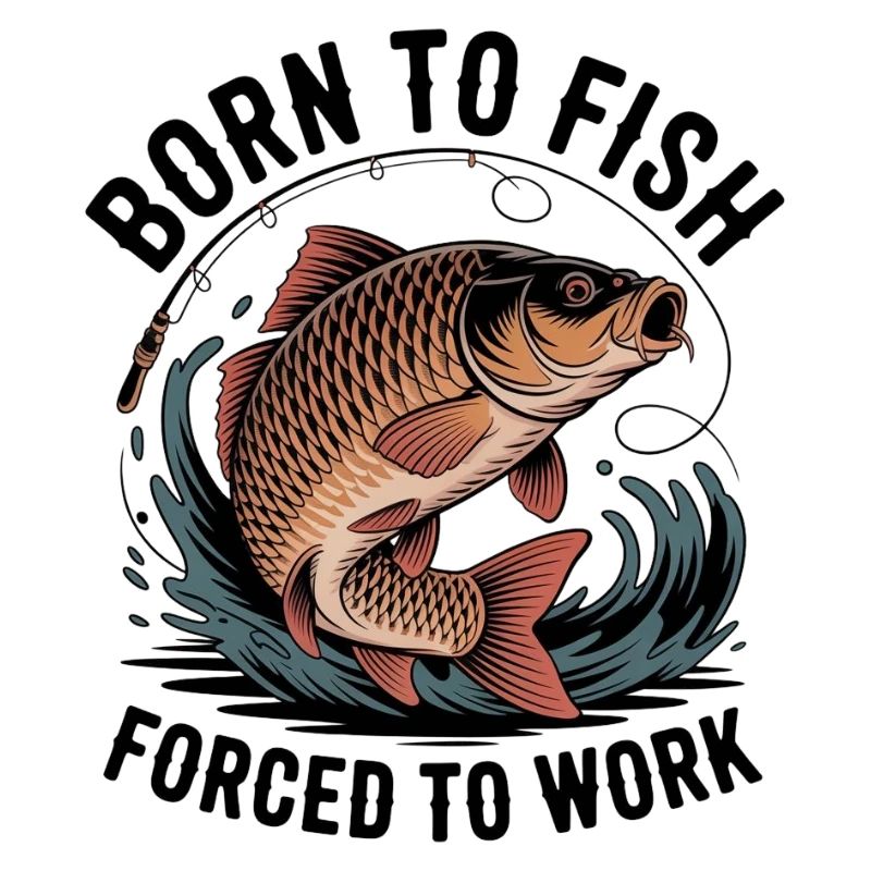Né pour la pêche, travail forcé