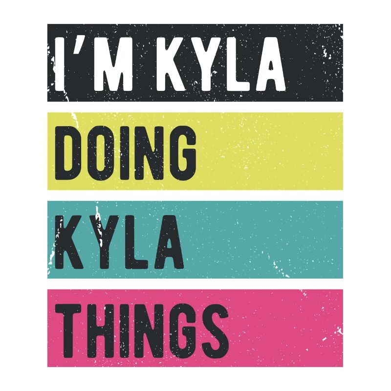 I’m Kyla Doing Kyla Things Retro Colors