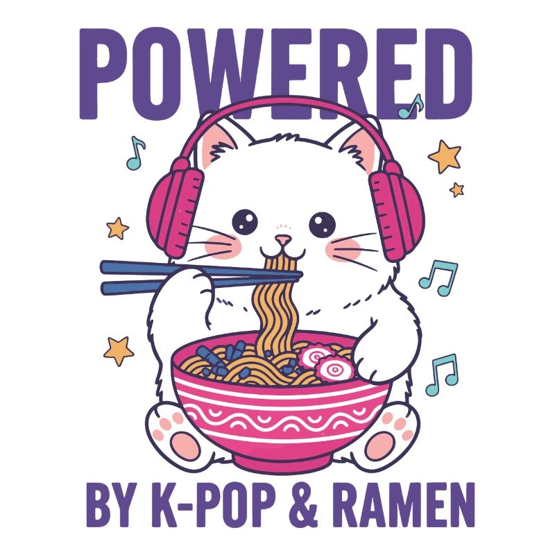Propulsé par K-Pop et Ramen Kpop Anime de musique coréenne