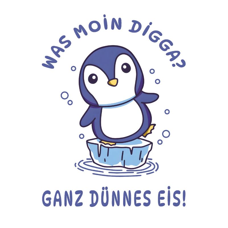 Penguin Moin Digga Conception de la glace très fine