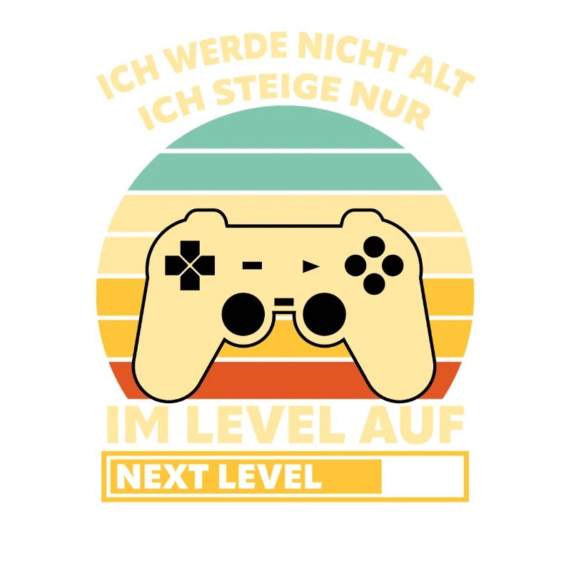 Levelaufstieg Retro-Controller Design