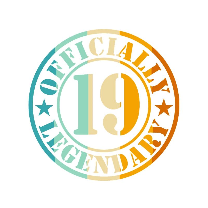 19. Geburtstag Junge Mädchen Legende Level 19