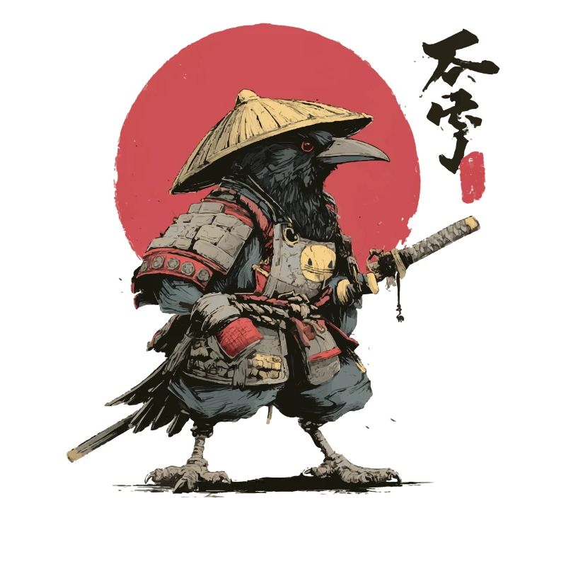 Krähen-Samurai: Roter Sonnenkrieger