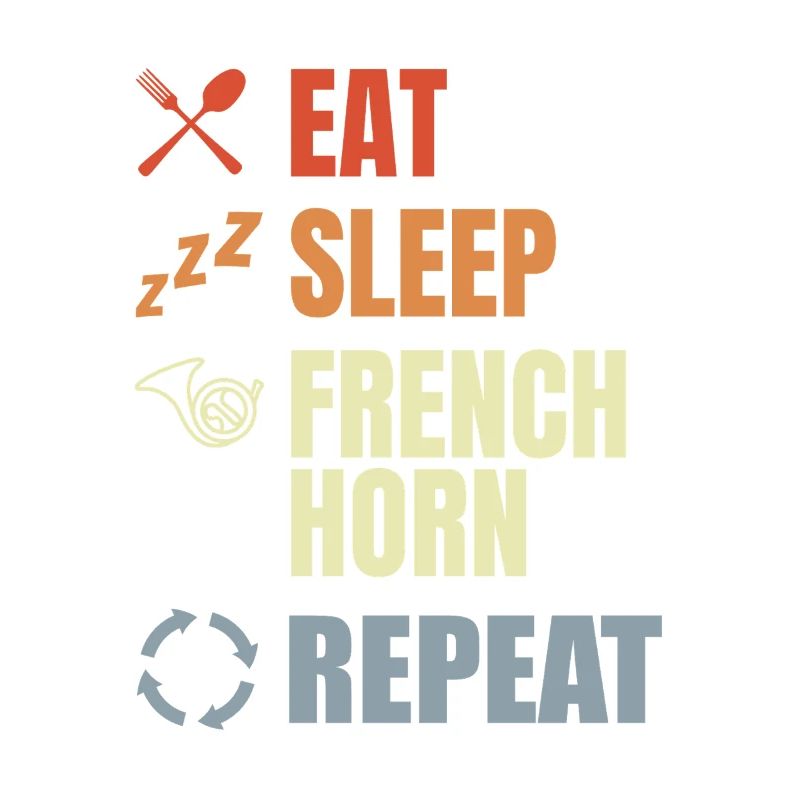 Mange Dorme, cor français, répéter