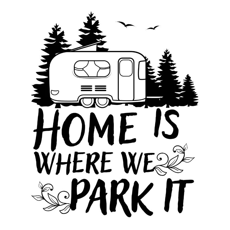 Camper Camping Campen Geschenk Wohnwagen Spruch