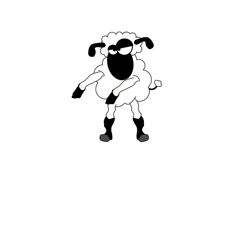 Floss Dance Move Sheep