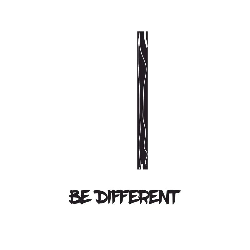 Be different