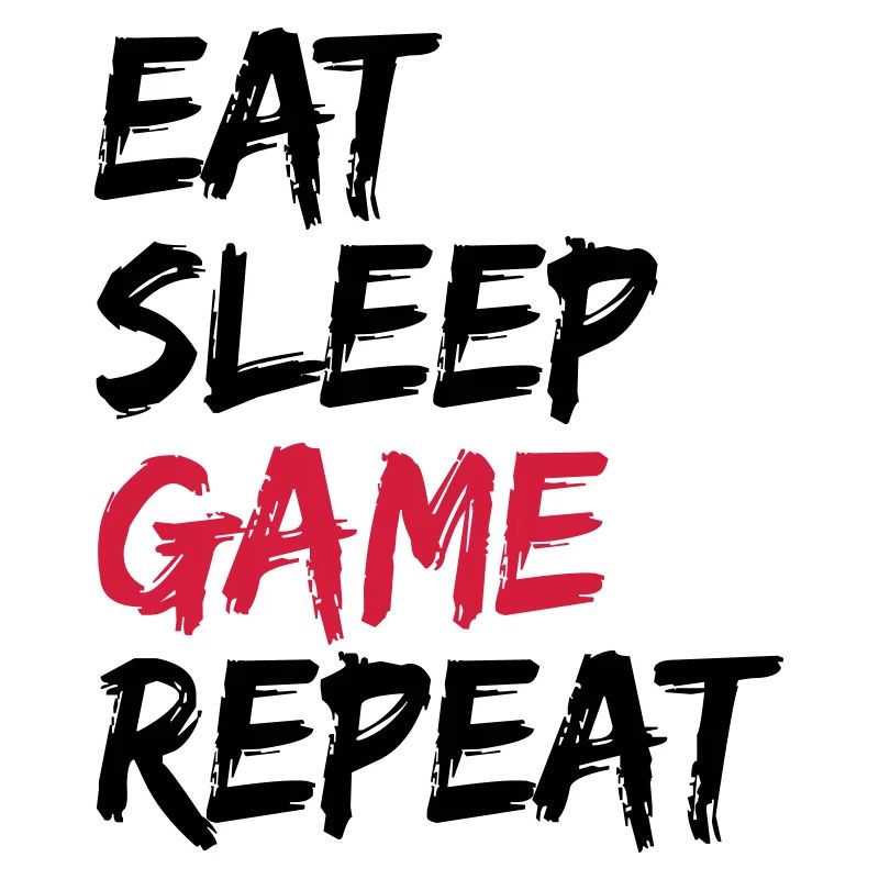 Eating sleeping gambling repeating saying gift