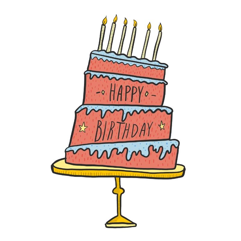 Birthday Cake T-Shirt