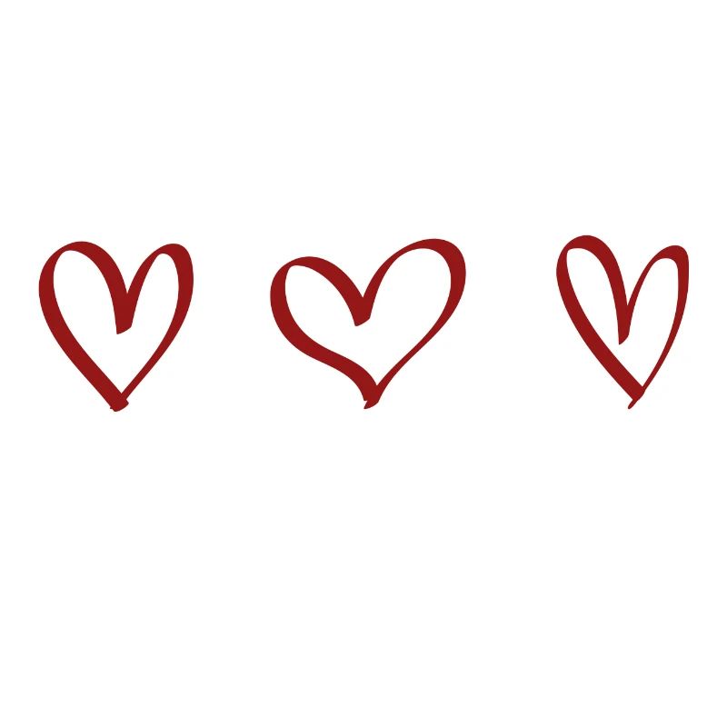 Heart gift idea red