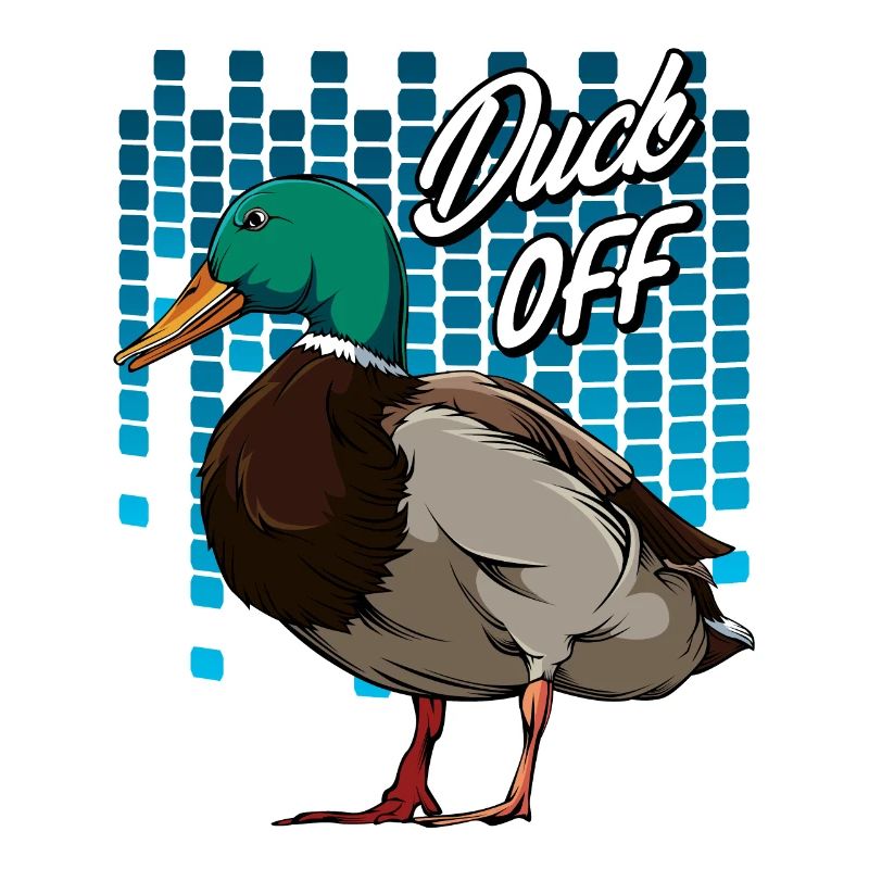 Jeu de mots de canard à la mode | Cadeau de canard