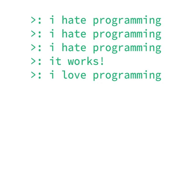 Programmierer Coden Hass Nerd Geek lustig Geschenk
