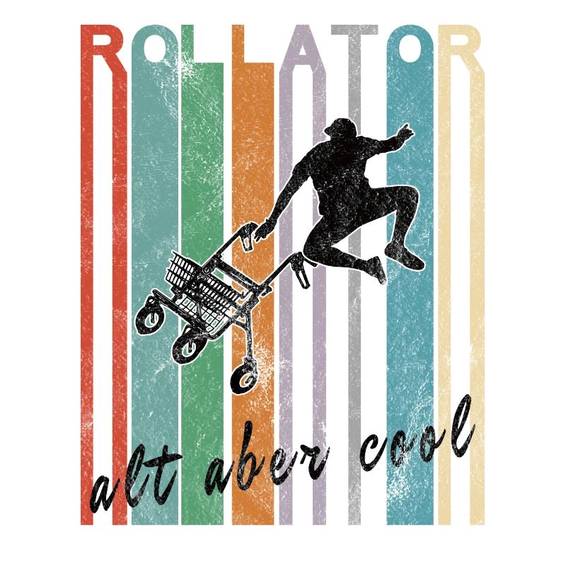 Rollator Vintage Freestyle Old but Cool Gift