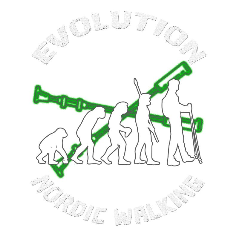 Darwin Evolution des Nordic Walking