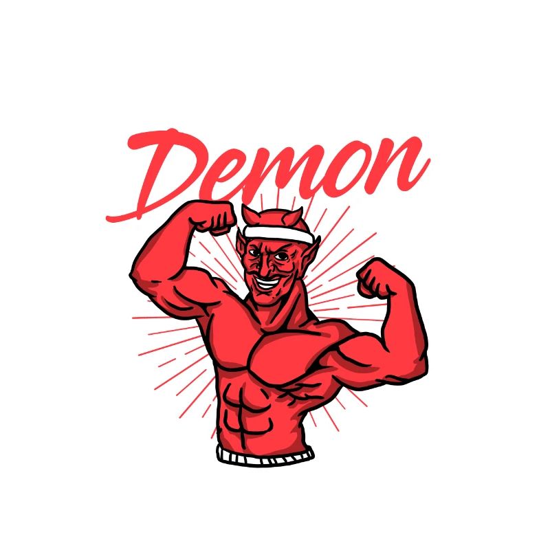 Exercise your Demon Dämon Übung Workout Geschenk