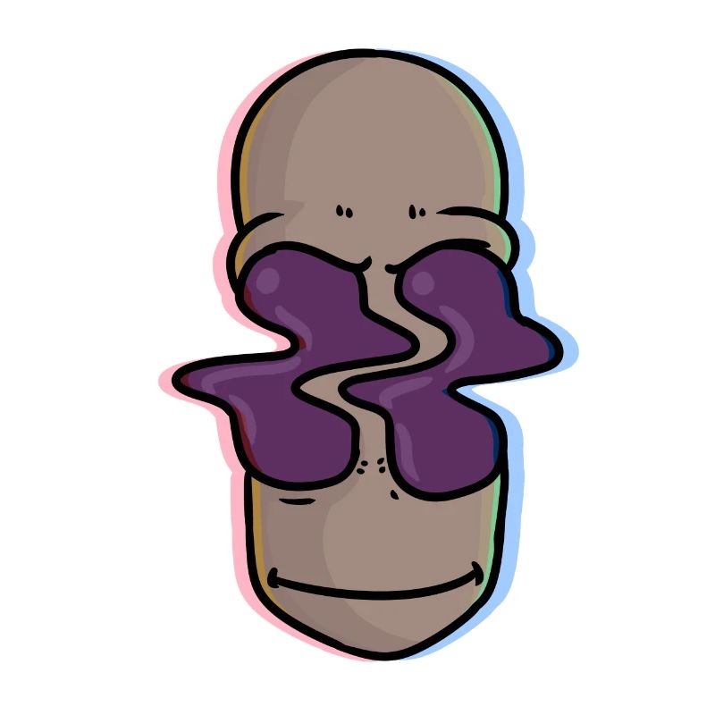 Psychedelic alien