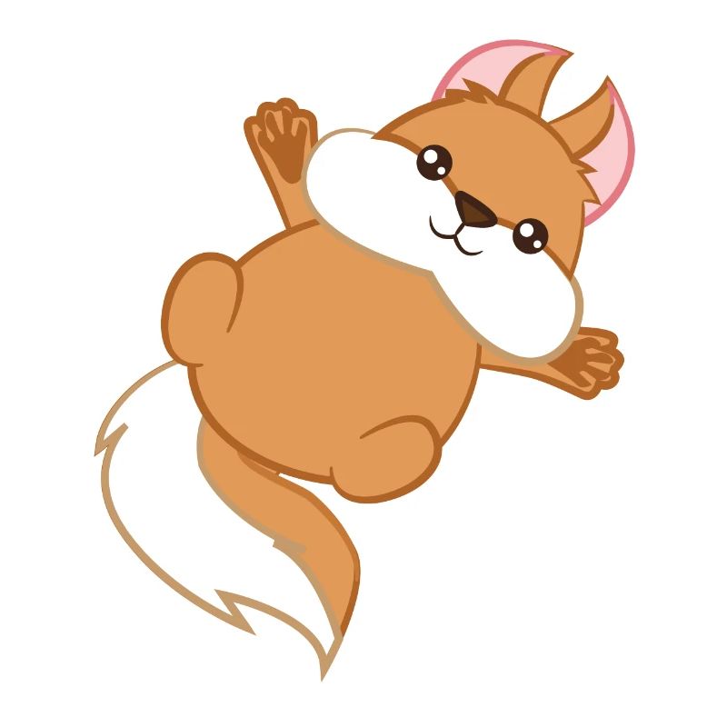 Eichhörnchen - Hörnchen - Geschenk - Niedlich