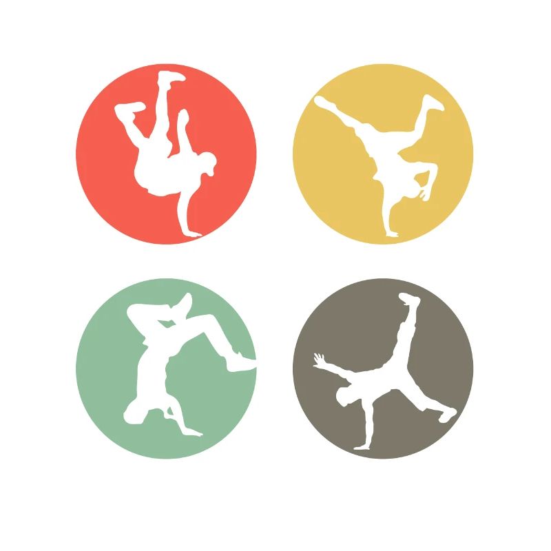 Retro Breakdance Bboying Geschenk I Breakdancing