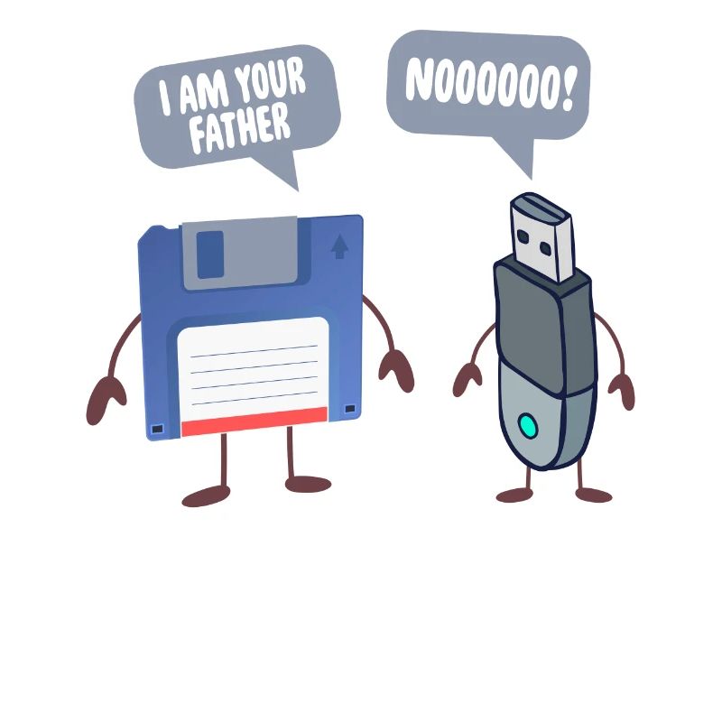 I AM YOUR FATHER USB Floppy Disk Funny Computer