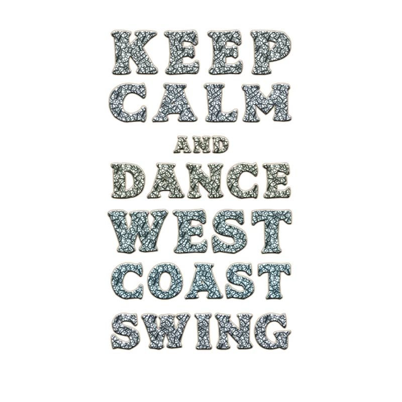 West Coast Swing Dance Geschenk WCS