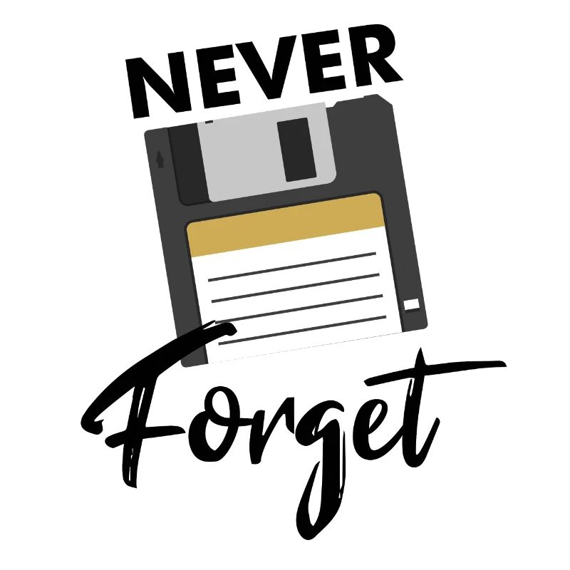 Nerd nerds diskette saying