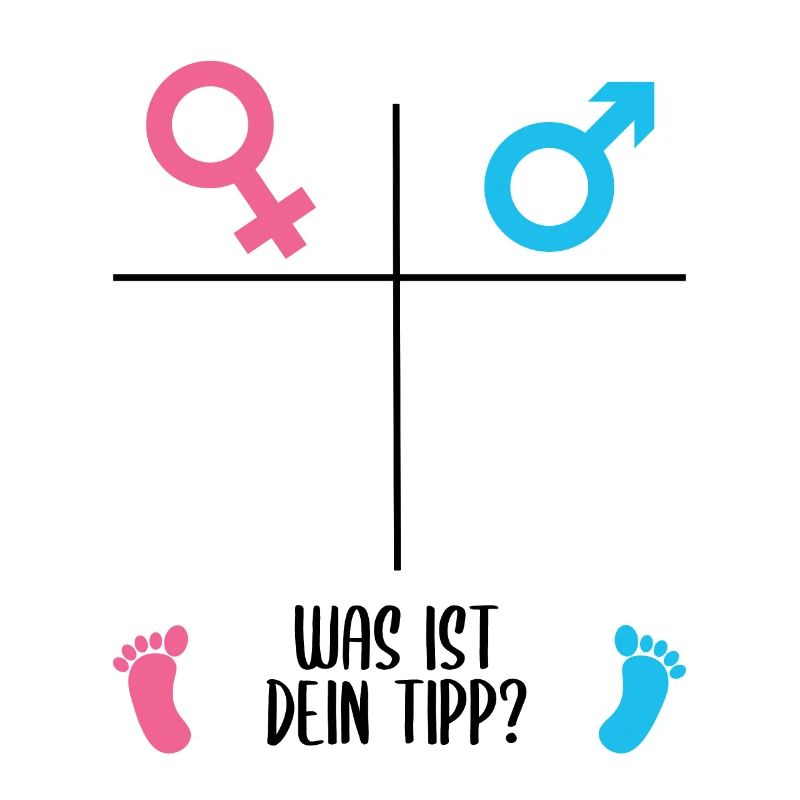 Mädchen oder Junge? Geschlecht raten Gender Reveal