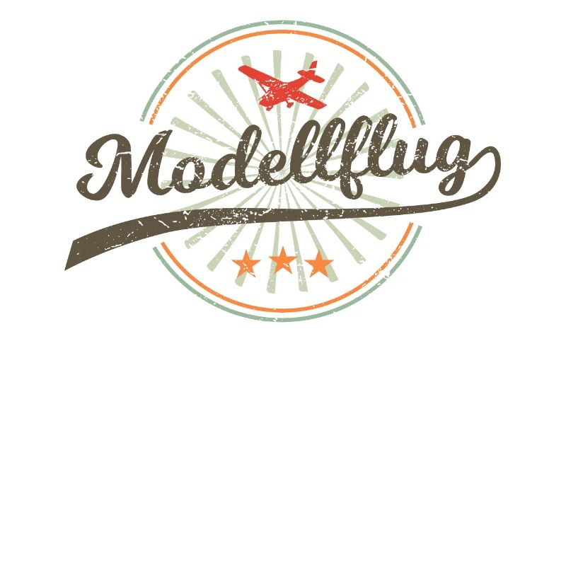Modellflug Modellbauer Flugzeug Geschenk Retro
