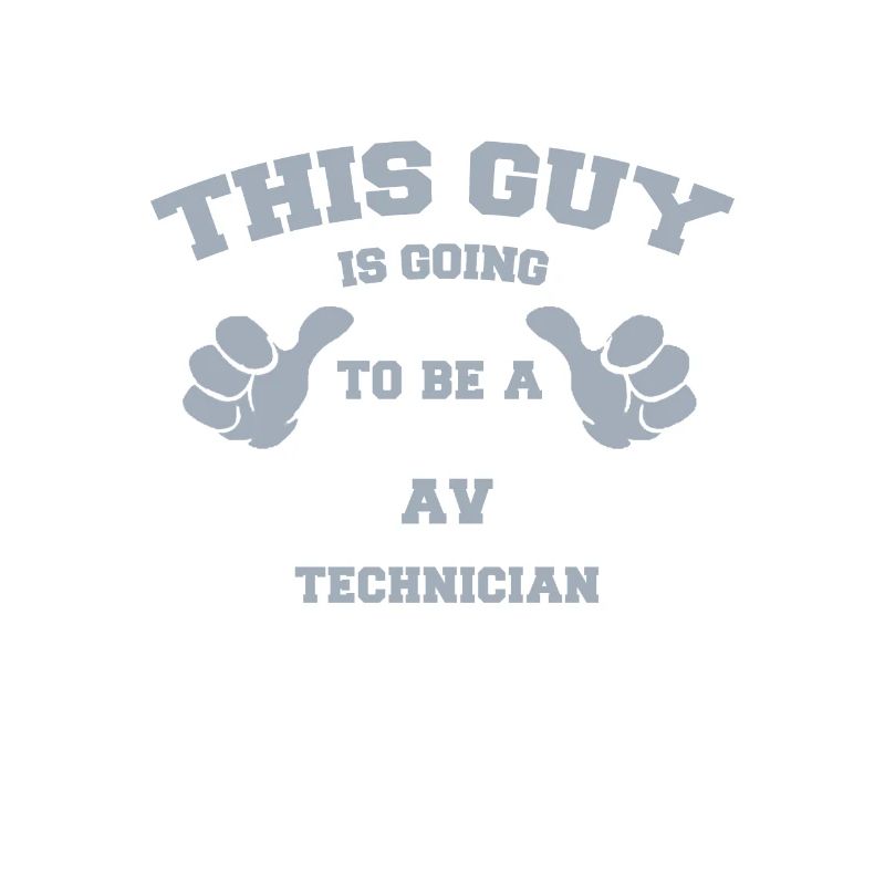 This Guy is Going To Be A AV technician