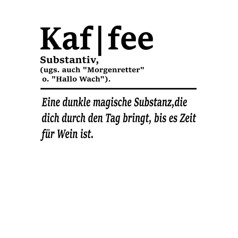 Kaffee Definition Geschenk Geschenkidee